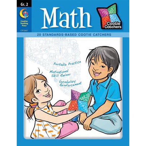 Pre-Owned Cootie Catchers, Math, Grade 2 (Paperback) 1616013257 9781616013257