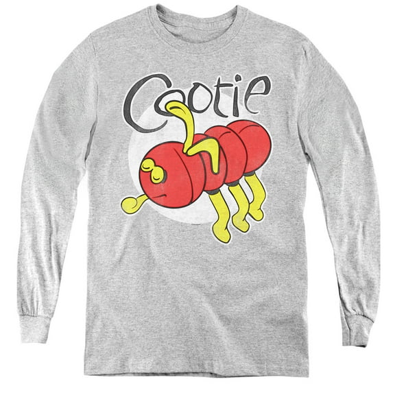 Cootie Cootie Youth Long Sleeve T-Shirt Athletic Heather