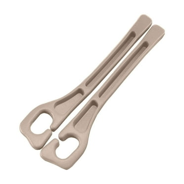 Coozyland Seat Gap - 2PCS Dual Slot Car Seat Gap Organizer, Joyeloo Car Seat Gap Fillers with Seat Belt Holes, Fit Car Suv Truck, Stopping Phone Key from Falling (Beige)