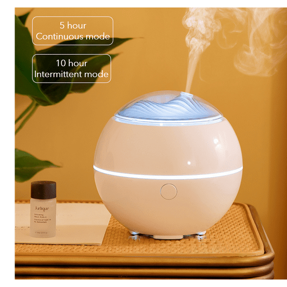 Coozylife  Aroma Essential Oil Diffuser, Air Humidifier, Cool Fog, Mist Maker, Home Decor, Office and Dorm Use, auto Shut-Off, Color Changing LED, USB Power