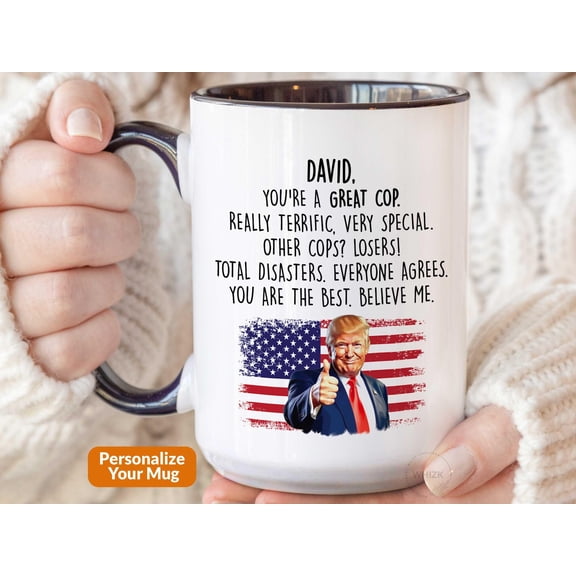 Cop Mug Cop Gift Police Gift Police Officer Gift New Cop Coffee Mug Cop Cup Personalized D