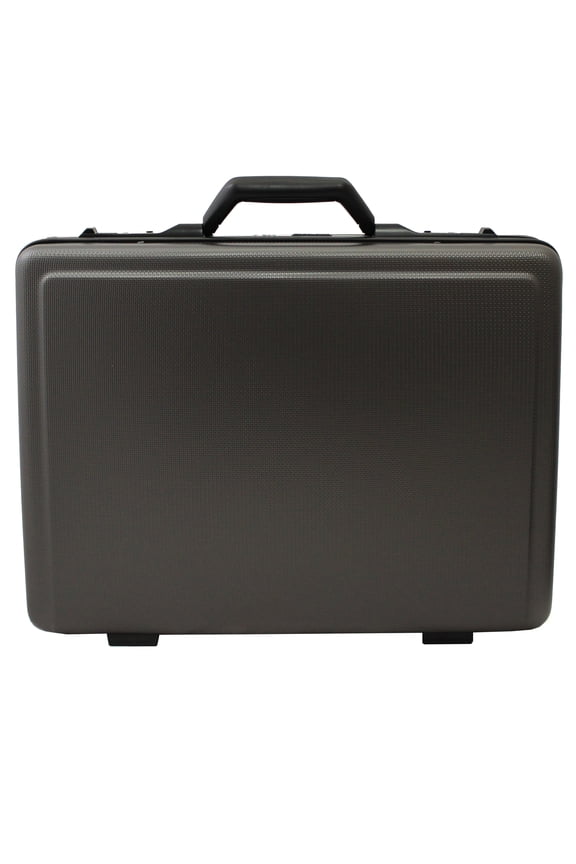 Copa European Prince Style ABS 17" Attache Case - Gray