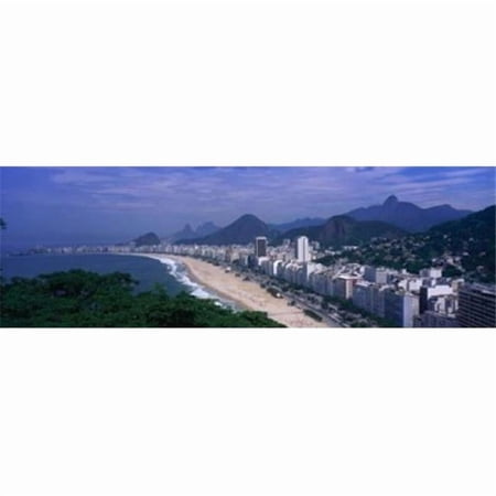 Copacabana Beach Rio De Janeiro Brazil Poster Print by - 36 x 12