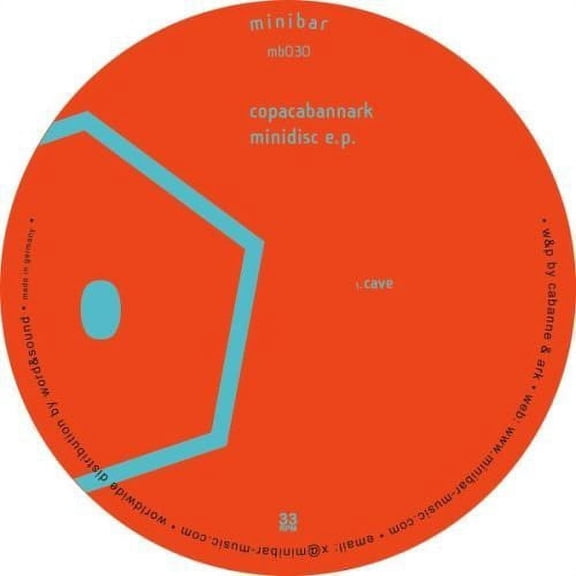 Copacabannark - Minidisc - Music & Performance - Vinyl