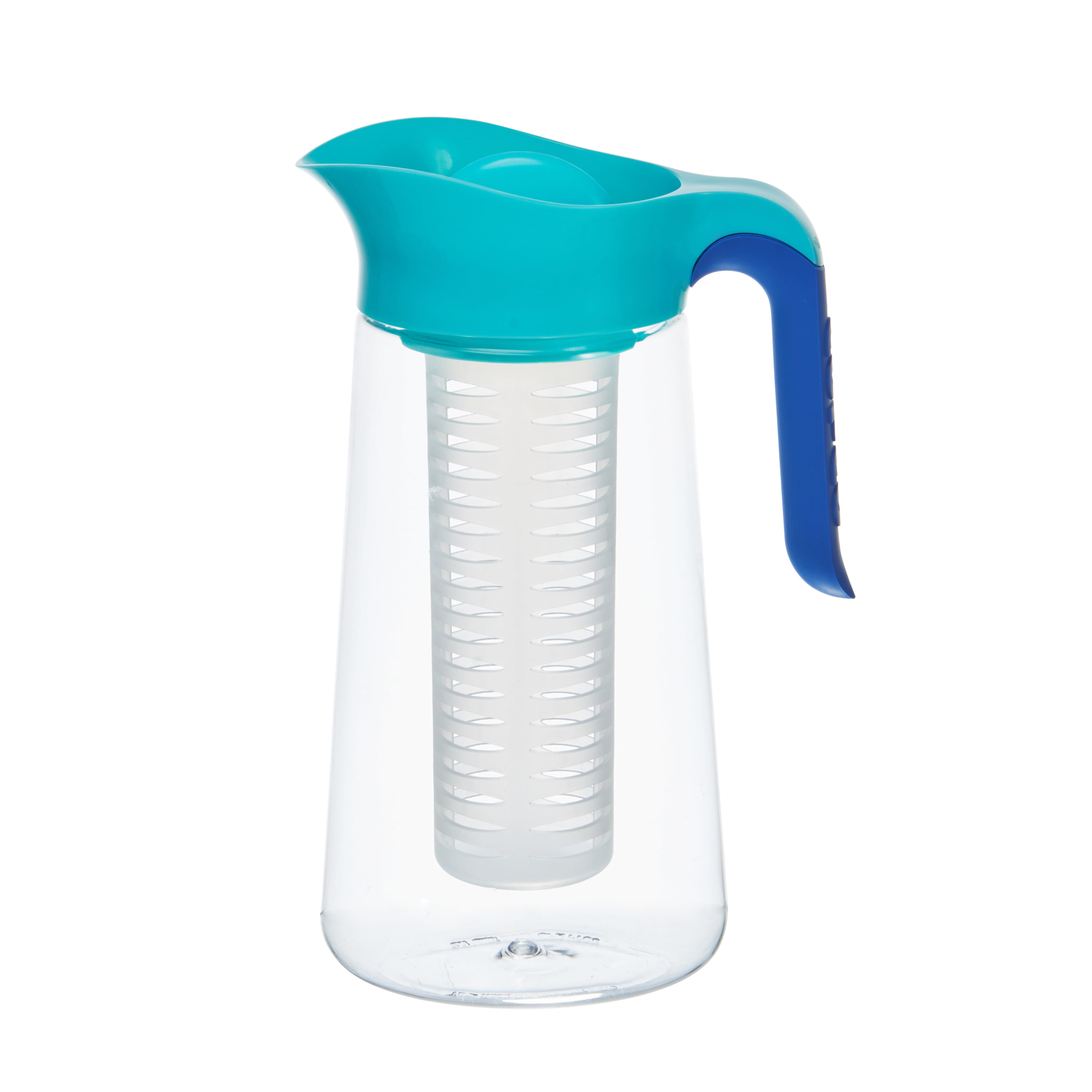 Copco 2.7 Liter Teal Tritan Water Pitcher With Removable Infuser 