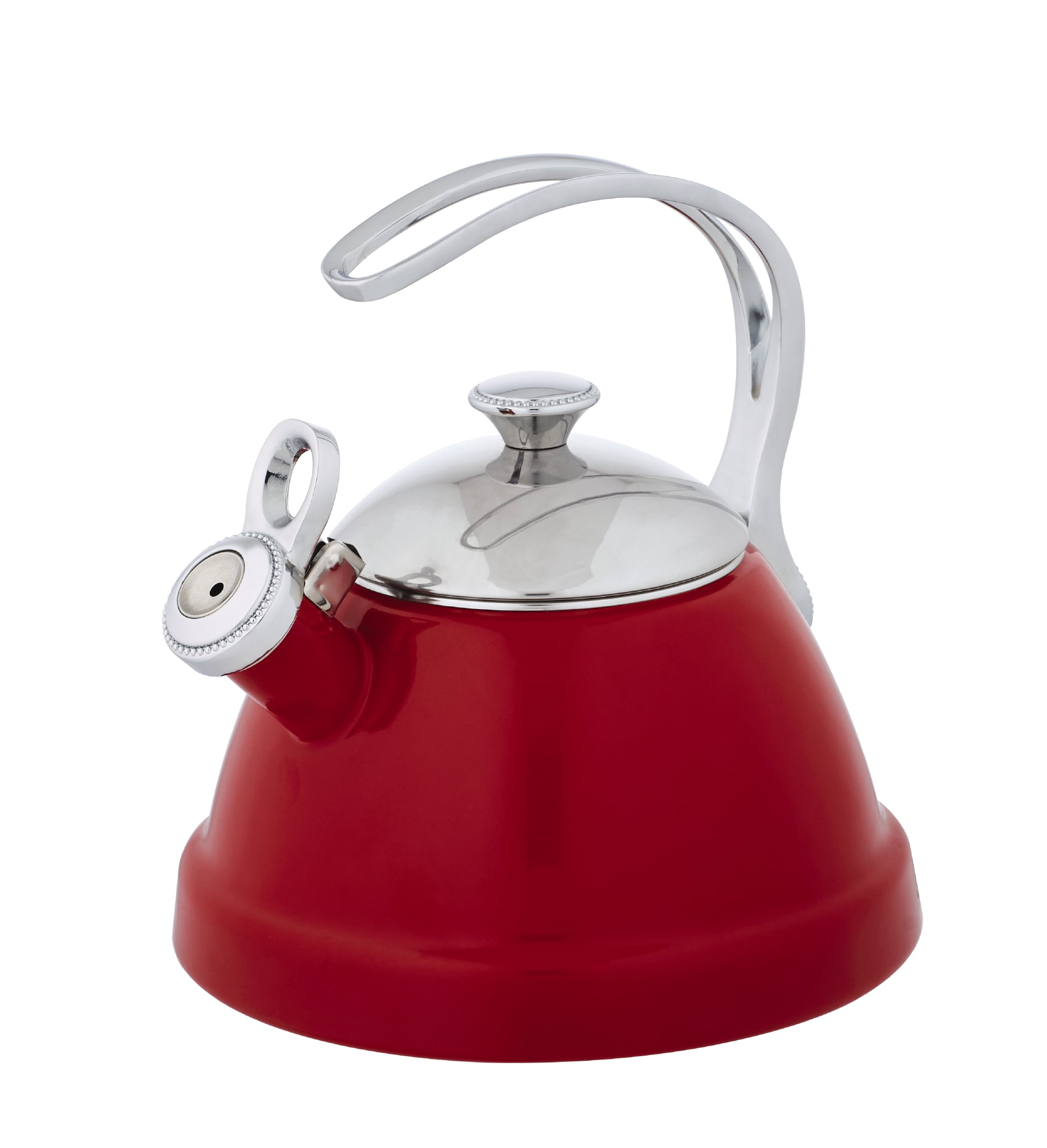 Copco, Kitchen, Vintage Copco 807 Red Apple Kettlepot 225qt W Lid And  Whistle