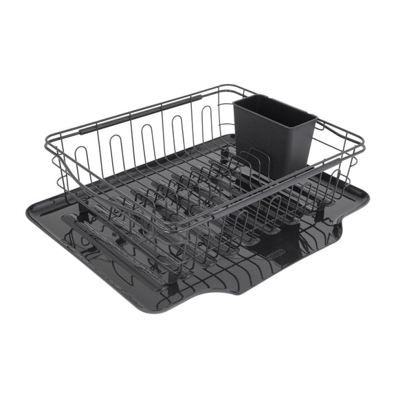 Copco 3-in-1 Multiuse Dish Rack in Black
