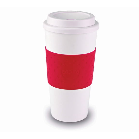 Copco Acadia Reusable Togo Mug Coffee Cup Cherry Red Eco Friendly