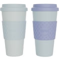 thumbnail image 1 of Copco Acadia Travel Mug, Set of 2 - Purple & Teal, Purple/Teal, 1 of 7