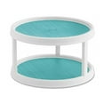 thumbnail image 1 of Copco Basic 12-inch 2 Tier nonskid Turntable with Aqua Liner, 1 of 4