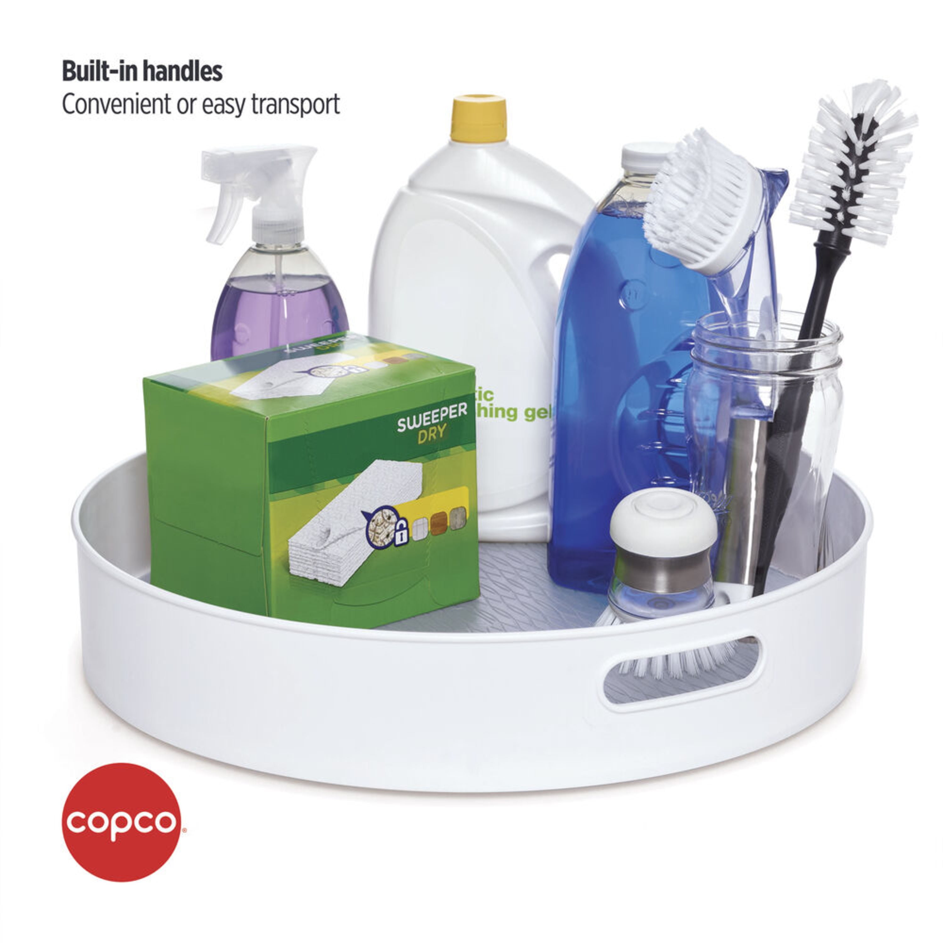 Copco Basics 18-inch Non-Skid Under Sink Storage Turn Table - Walmart.com
