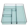 thumbnail interactive-video image 1 of Copco Basics Clear Multi Compartment Organization in Aqua, 1 of 7