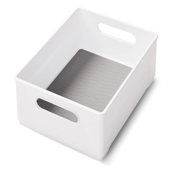 Copco Cabinet Storage Bin Non-Skid Liner, White