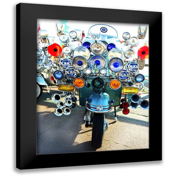 Copeland, Gill 20x24 Black Modern Framed Museum Art Print Titled - A clear View  