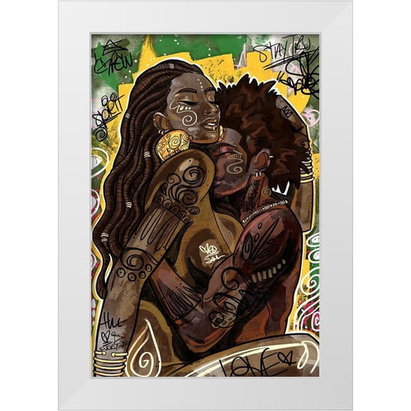 Copeland, Justin 11x14 White Modern Wood Framed Museum Art Print Titled - Stability