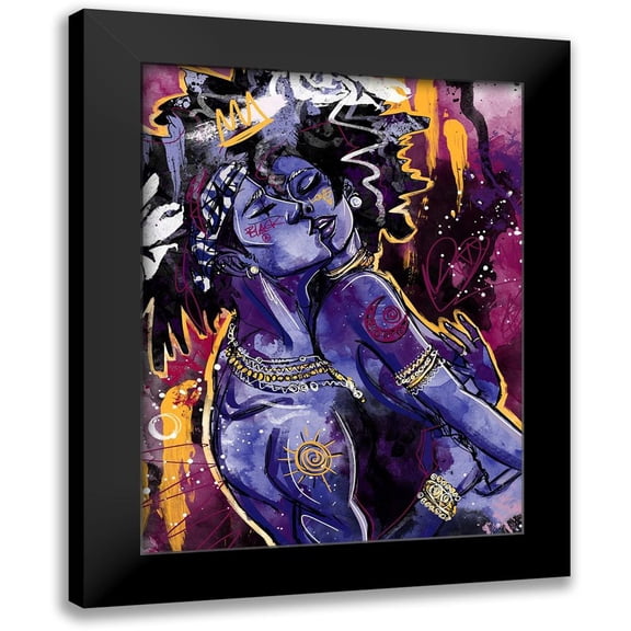 Copeland, Justin 12x14 Black Modern Framed Museum Art Print Titled - Black Love