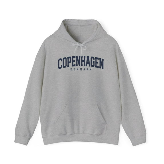 Copenhagen Denmark Hoodie, Gifts, Hooded Sweatshirt