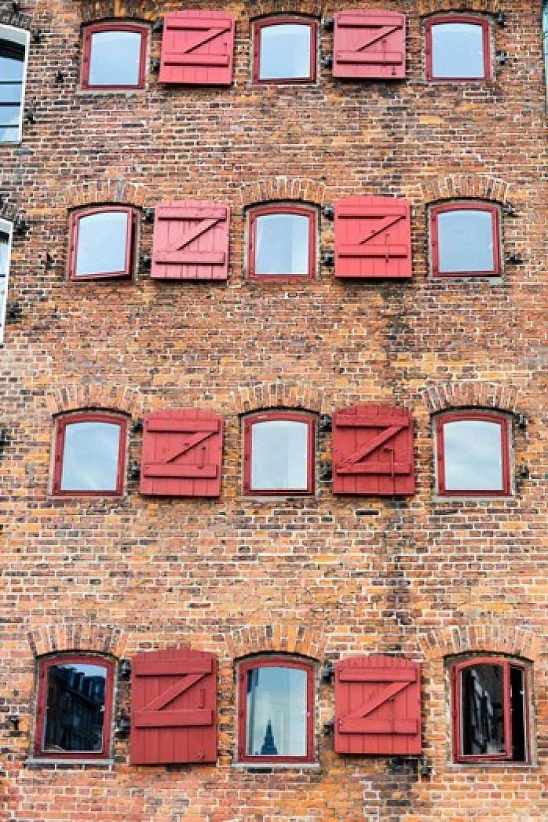 Copenhagen Exterior of Hotel 71 Nyhavn Canvas Art - Fredrik Norrsell DanitaDelimont (24 x 36)