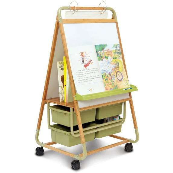 Copernicus Double-Sided Bamboo Teaching Easel