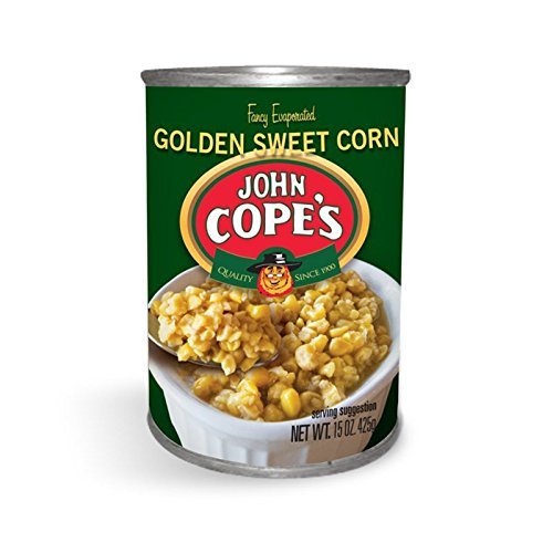 Copes Corn Golden 15-Ounce Cans Pack of 6