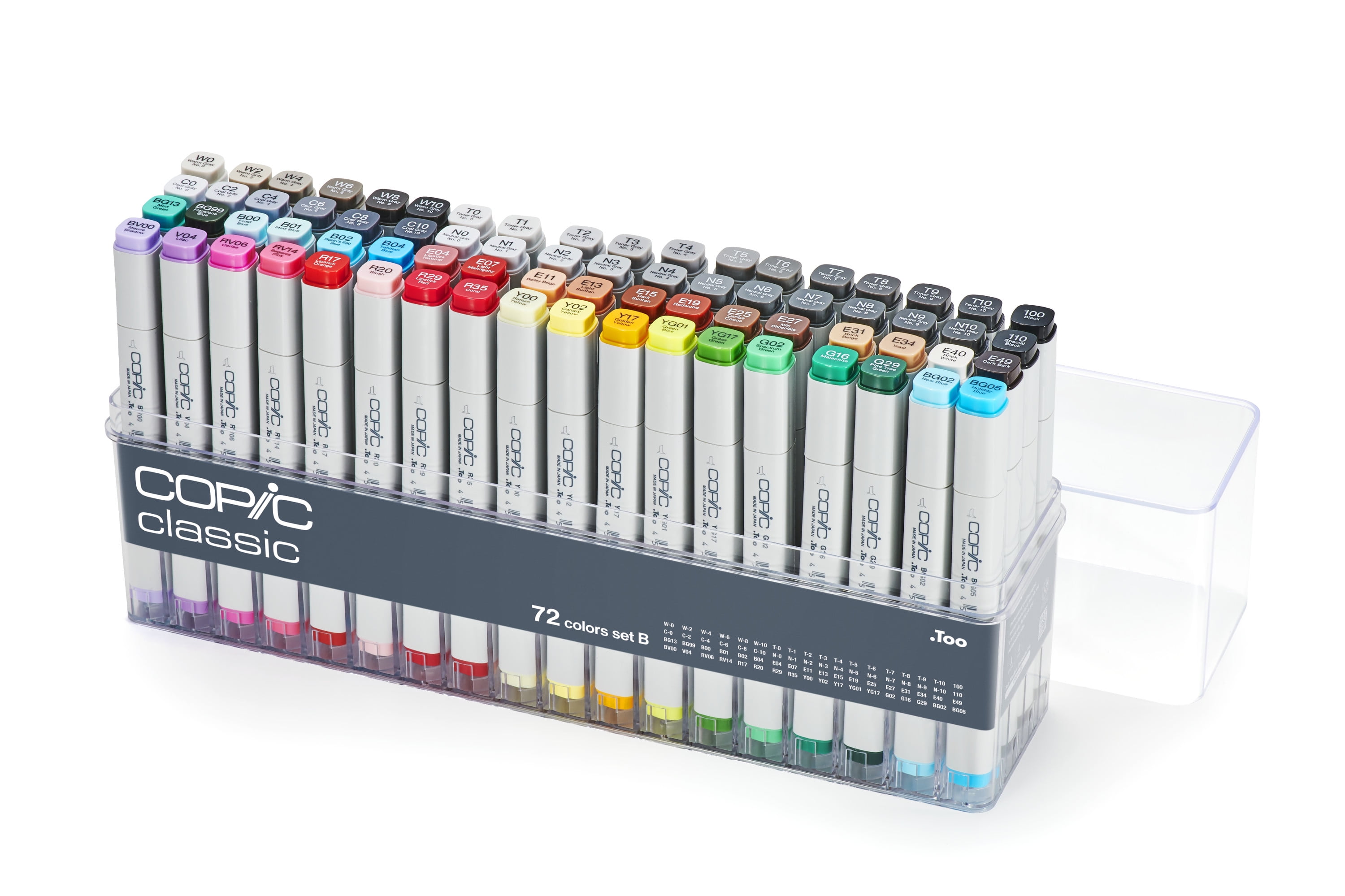  Copic, 72-Color Sketch Marker Set, Multi Count : Arts, Crafts &  Sewing
