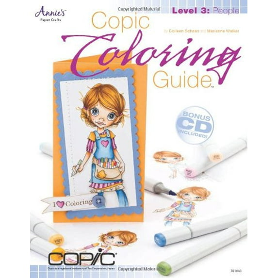 Pre-Owned Copic Coloring Guide Level 3: People (Paperback) 1596354801 9781596354807