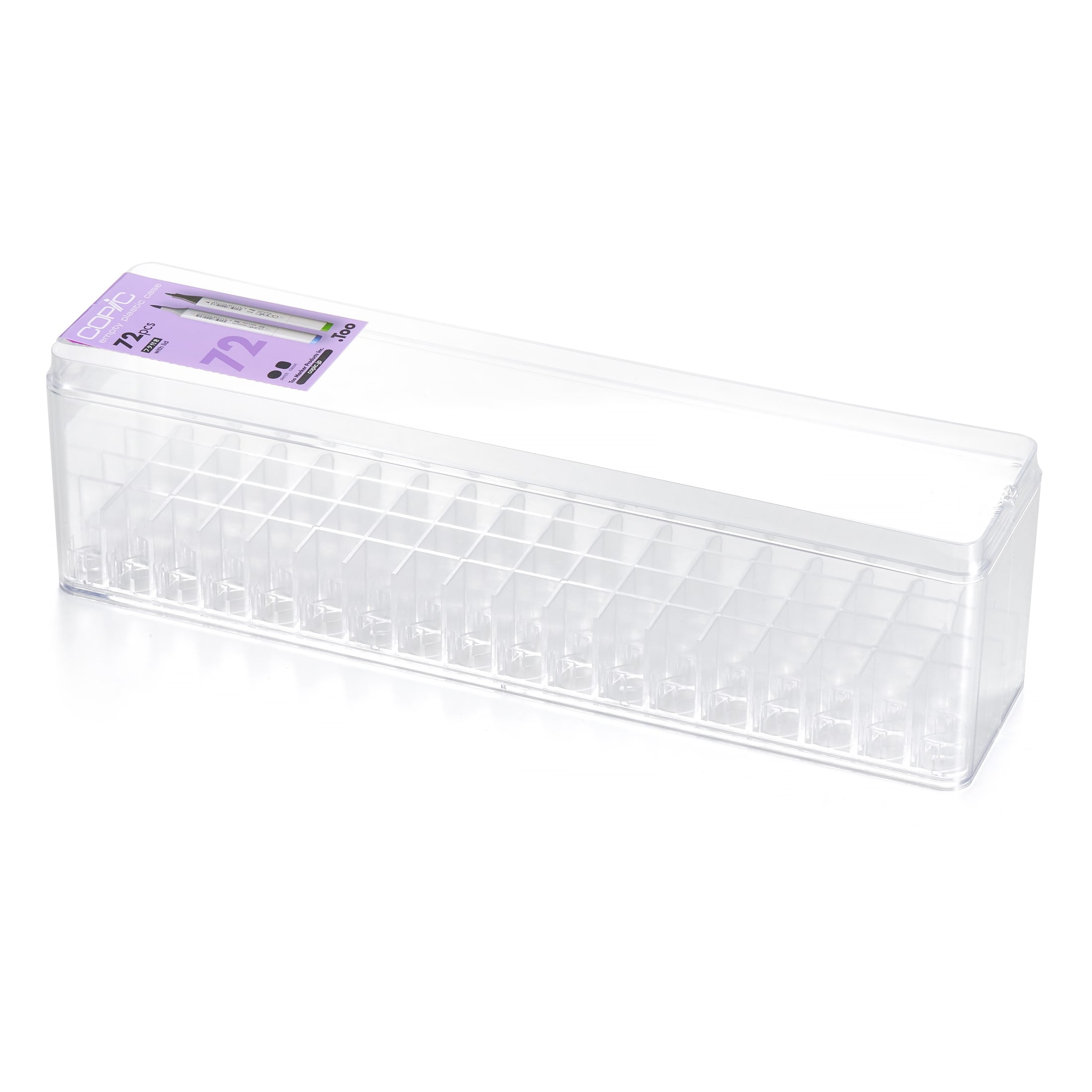 Copic Marker Empty Plastic Case, 72-Marker Case