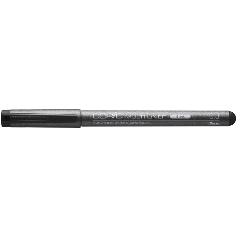 Copic Multiliner, Black, .3mm 