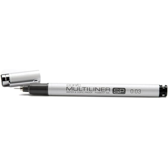 Copic Multiliner SP Black Ink Pen-.03mm