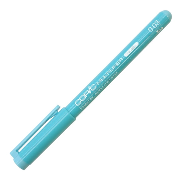 Copic Multiliner Turqouise Disposable Marker 0.03 Tip Waterproof Fineliner Pen