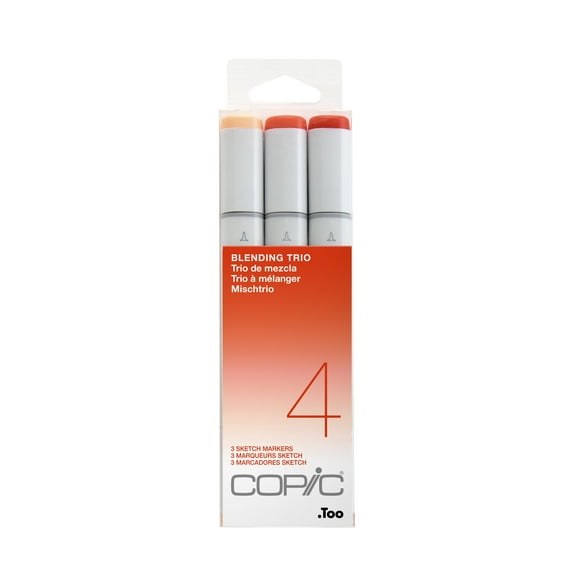 Copic® Sketch Blending Trio 4, Orange