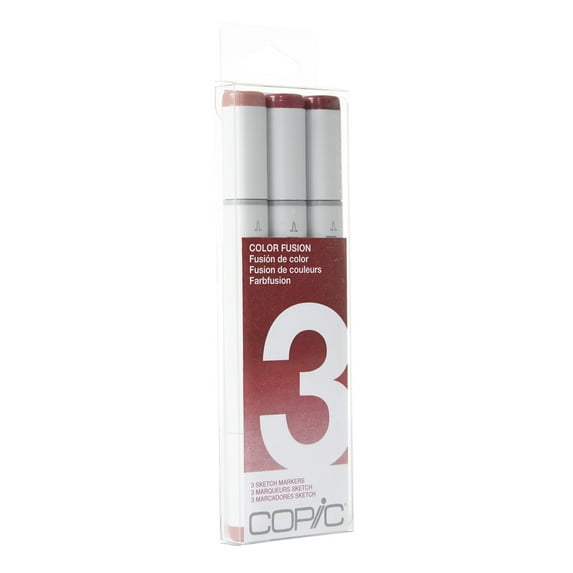 Copic Sketch Color Fusion Markers 3/Pkg Set 3