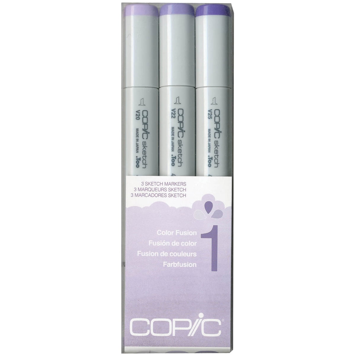 Copic Sketch Marker Set 3 Color Fusion 4