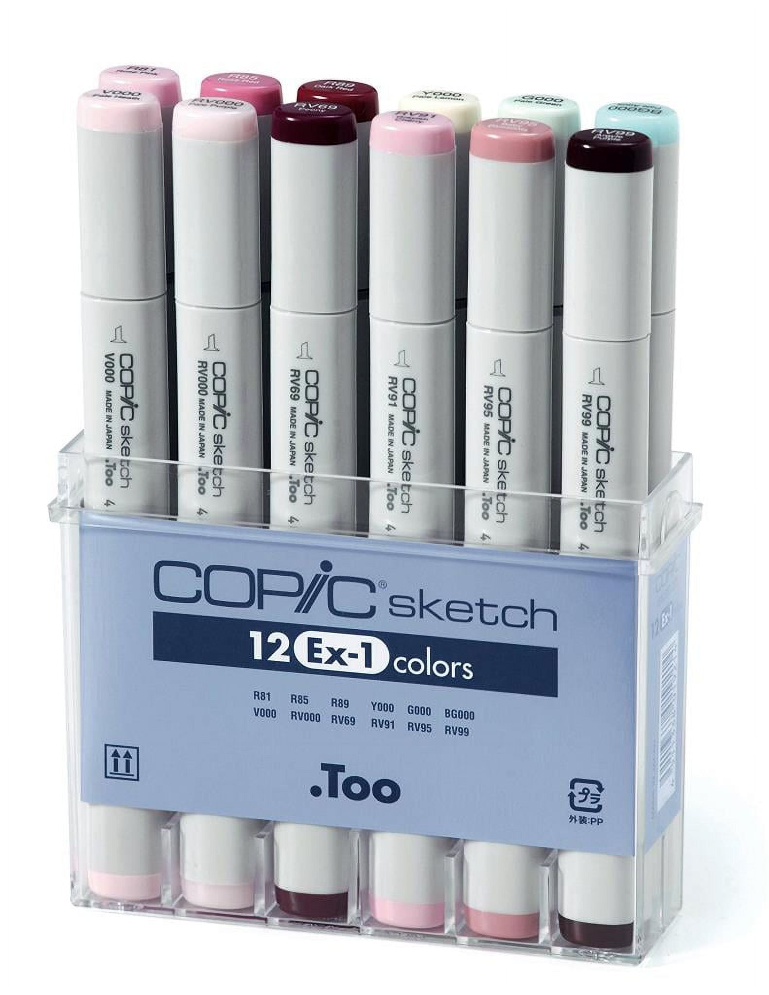 Copic Marker Sketch Markers, Earth Essentials, 6-Pack - Walmart.ca