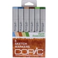 thumbnail image 1 of Copic Sketch Marker Set, 6-Colors, Earth Essentials, 1 of 2
