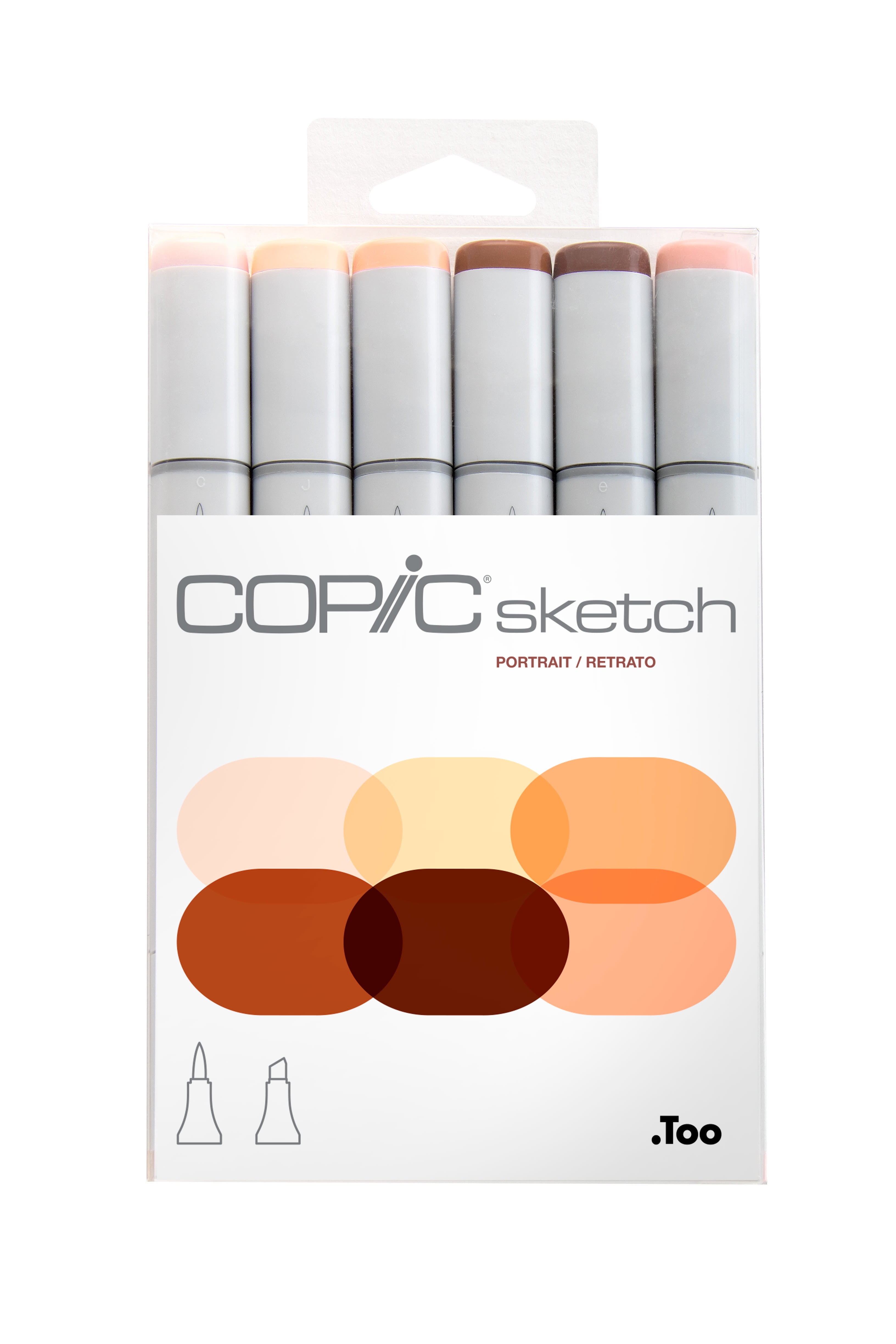 Copic Sketch Marker Set, 6-Colors, Floral Favorites 1 - 21619332