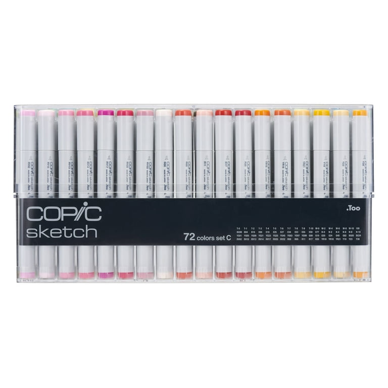 コピックsketct 72Bcolors SKETCH MARKER 72PC SET D