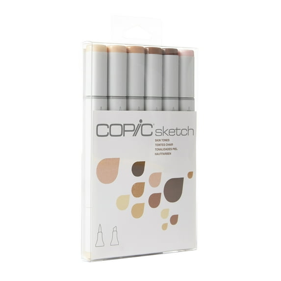 Copic® Sketch Marker Set, Skin Tones