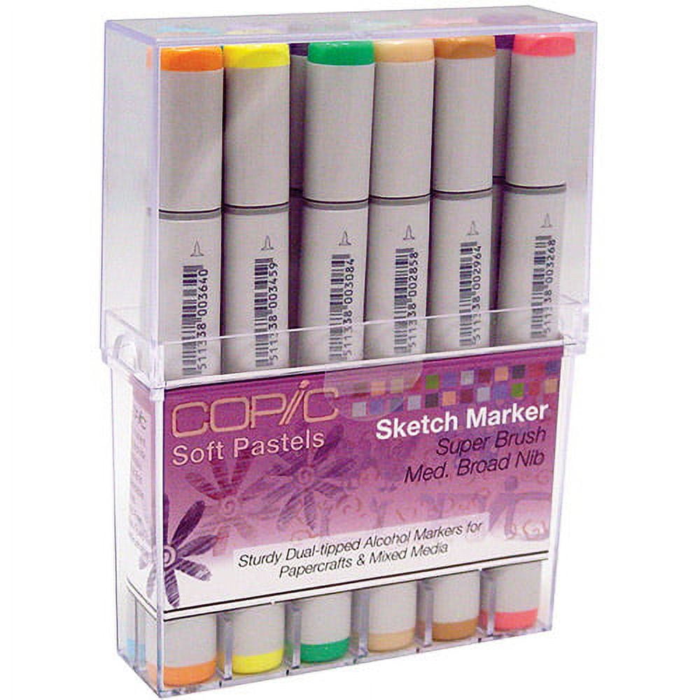 Copic Sketch Papercrafting Markers 12 Piece Set Soft Pastels 874e3817 b58e 4cd9 adad ba65ecb6c3f6.bc5eca05e8ef9f0bcb3306aaad5754d8