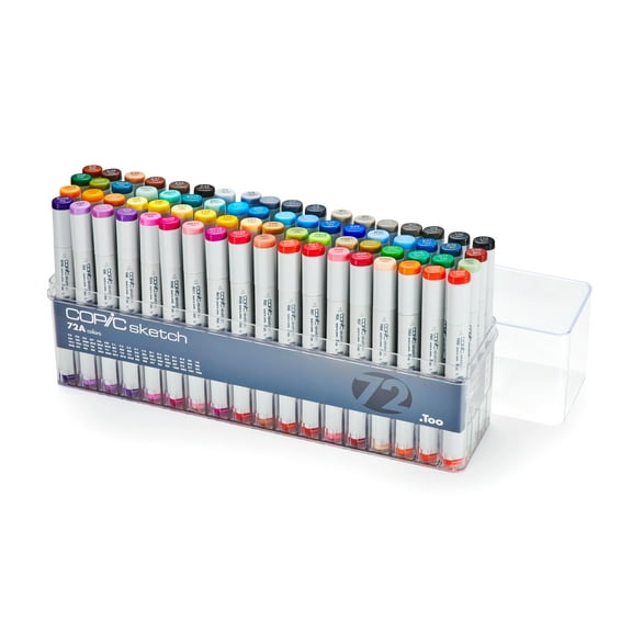Copic Sketch Set, 72-Colors, A