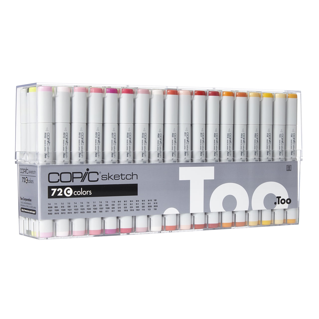 COPIC Sketch Marker Set B, V2 (72-Piece) CMS72BV2 - The Home Depot