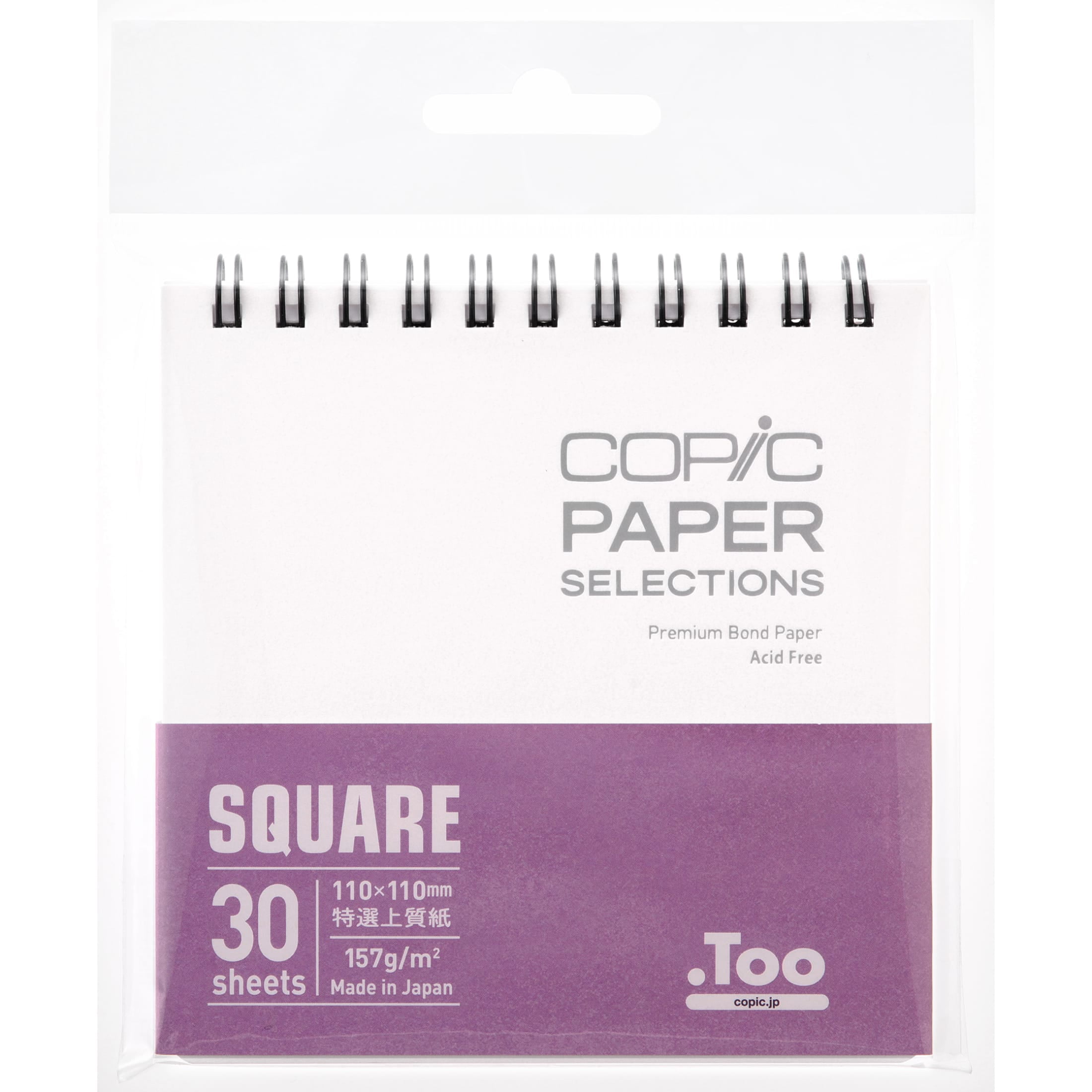 Copic Premium Bond Paper 4x4 Acid-Free Wire-Bound Sketchbook
