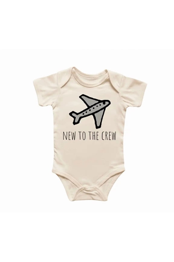 Copilot Pilot Airplane 1 Newborn Baby Bodysuit