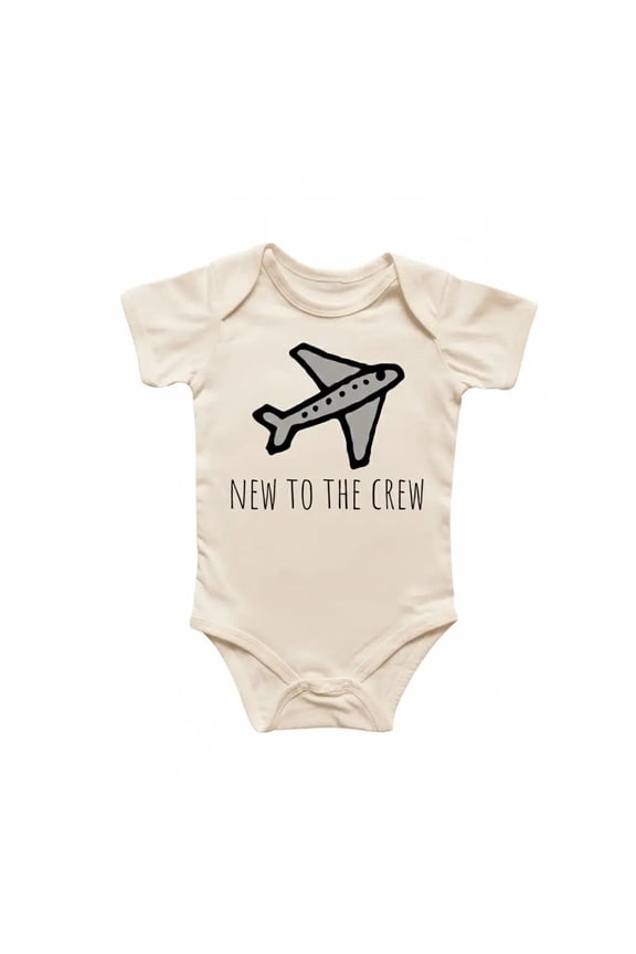 Copilot Pilot Airplane 1 Newborn Baby Bodysuit