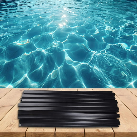 Coping Strips Kit for Above Ground Pool Liner Clips Replacement Tool Accessories A (33Pcs Installed)
