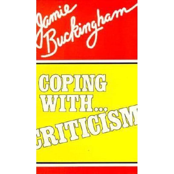 Pre-Owned Coping With Criticism (Paperback) 0882705024 9780882705026