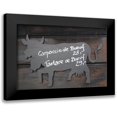 thumbnail image 1 of Coppel, Anna 18x13 Black Modern Framed Museum Art Print Titled - Carpaccio De Boeuf, 1 of 5