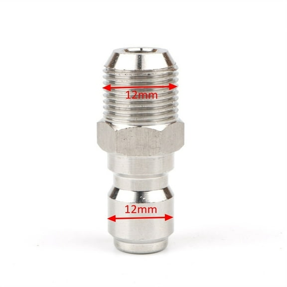 Copper 1/4" High Pressure Quick Connector Car washer Adapter Water Gun Hydraulic Couplers Couplings For Garden Irrigation