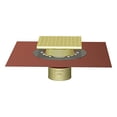 thumbnail image 1 of Copper Adjustable Commercial Floor Drain Fitting Size: 3" No Hub, 1 of 5