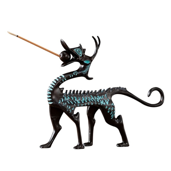 Copper Alloy Dragon Incenses Stand Stick Incenses Decorative Piece